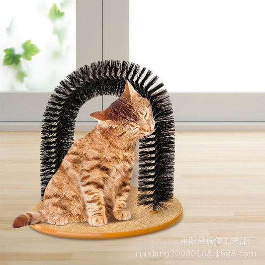 Cat Scratching Massage Brush Comber - GoldPark MarketPlace