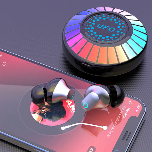 Colorful RGB Light Effect F9 Bluetooth Earphones - GoldPark MarketPlace